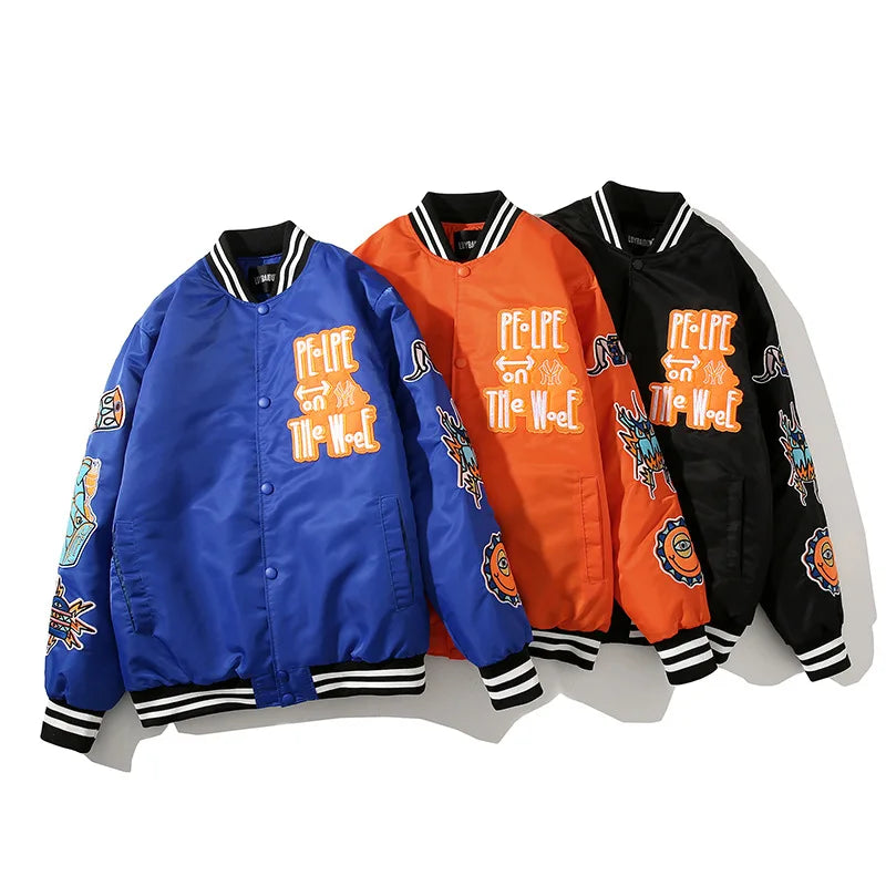Jaqueta Varsity Premium Unissex High Street Streetwear