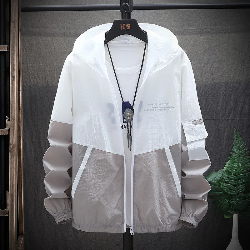 Jaqueta UV Premium Masculina Casual Streetwear