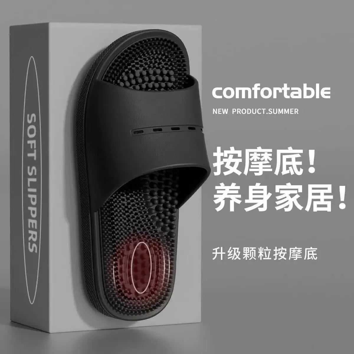 Slide Feminino Massage Comfort Premium