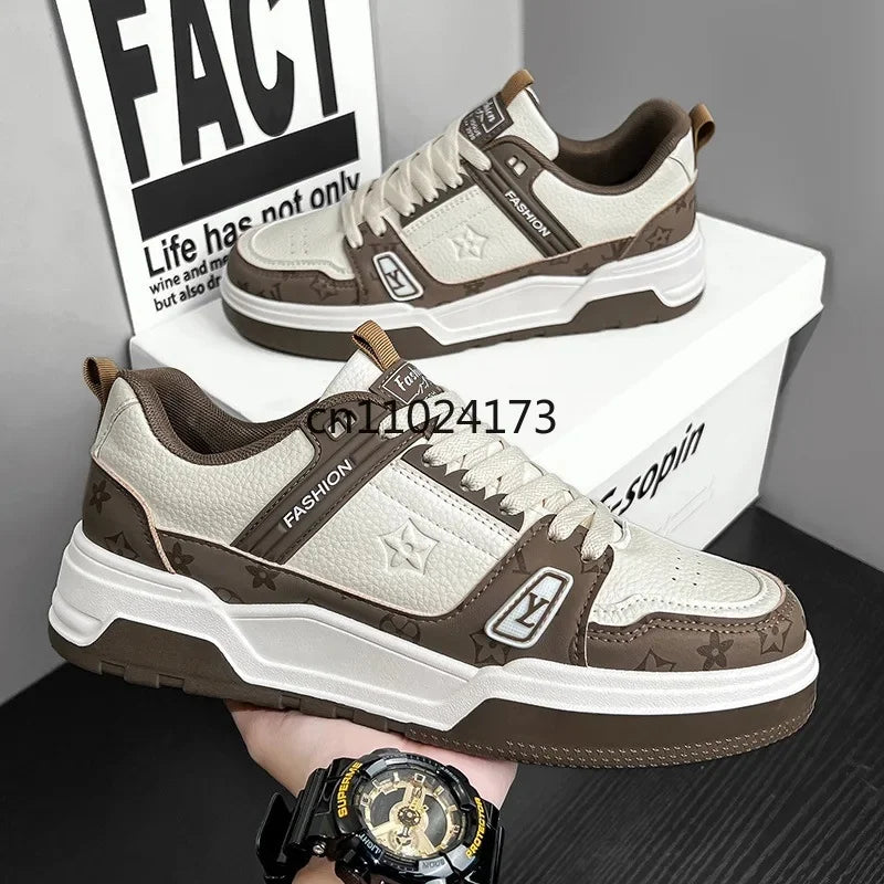 Tênis Masculino White Chunk Premium