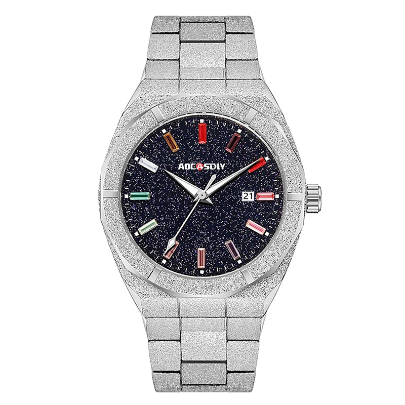 Relógio Masculino Premium Business Quartz com Pulseira Elegante