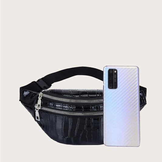 Bolsa Crossbody Crocodile Premium Shoulder Bag Casual Travel