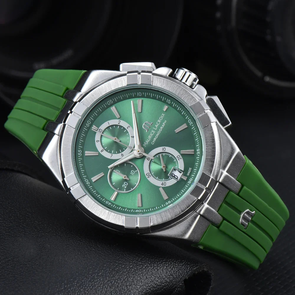 Relógio Masculino Luxury Chronograph Premium Business Sport