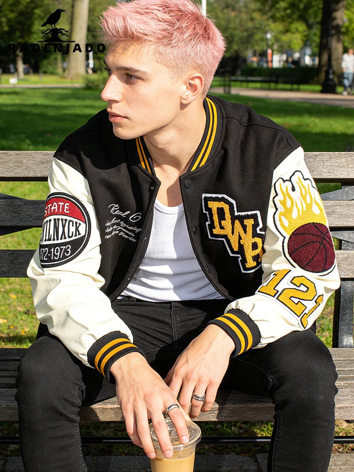 Jaqueta Varsity Premium Masculina Streetwear Americana