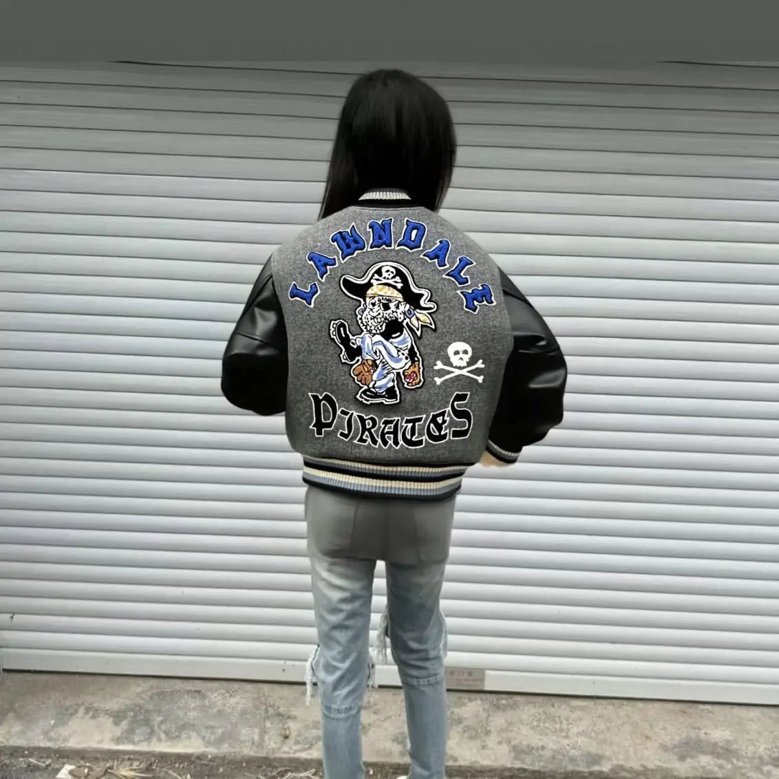 Jaqueta Varsity Premium Masculina Dark Streetwear