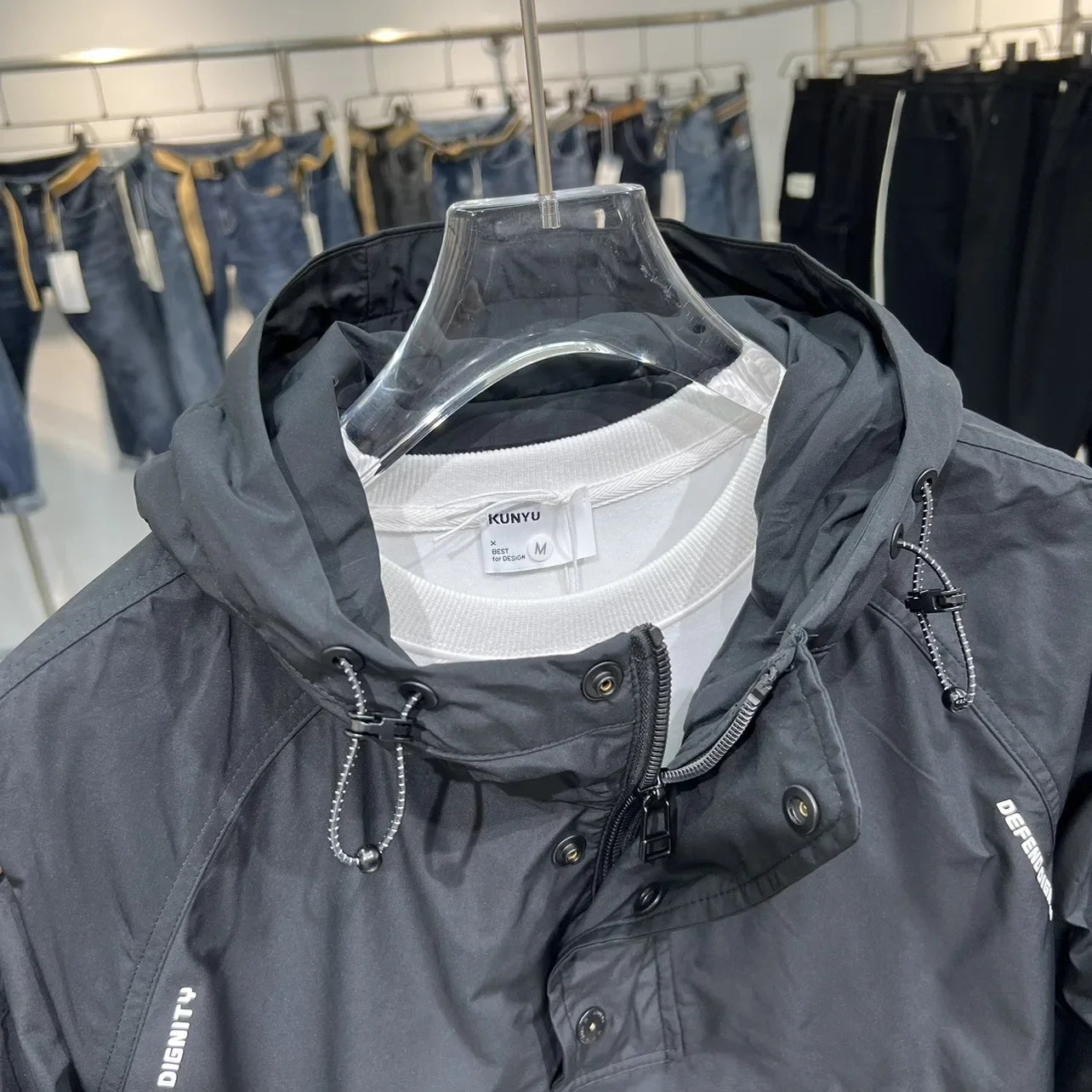 Jaqueta Coreana Premium Masculina Utility Streetwear