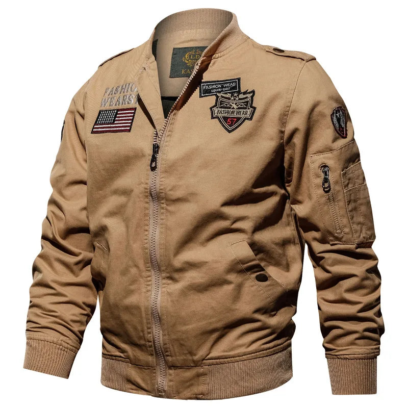 Jaqueta Militar Premium Masculina Casual Streetwear
