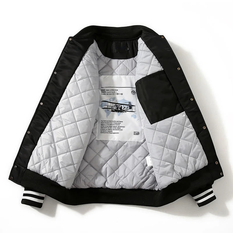 Jaqueta Varsity Premium Unissex High Street Streetwear