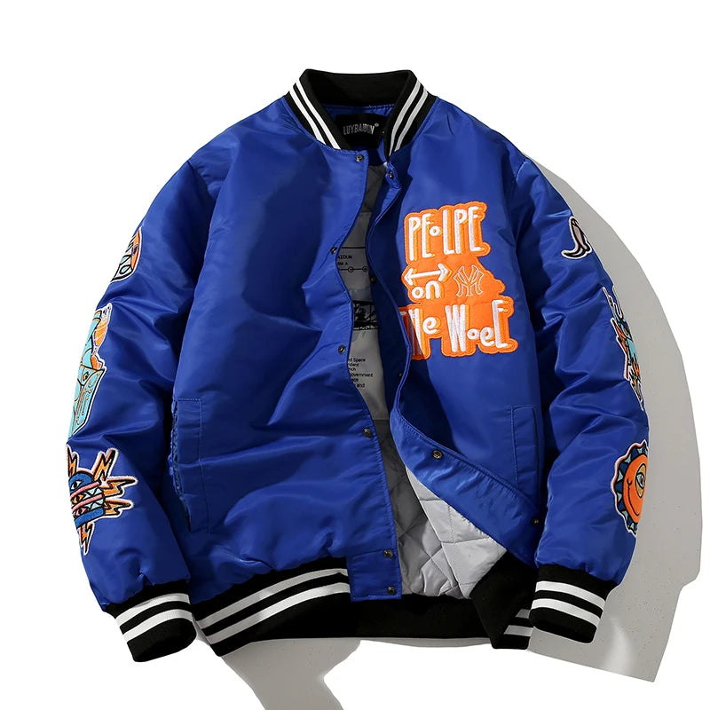 Jaqueta Varsity Premium Unissex High Street Streetwear