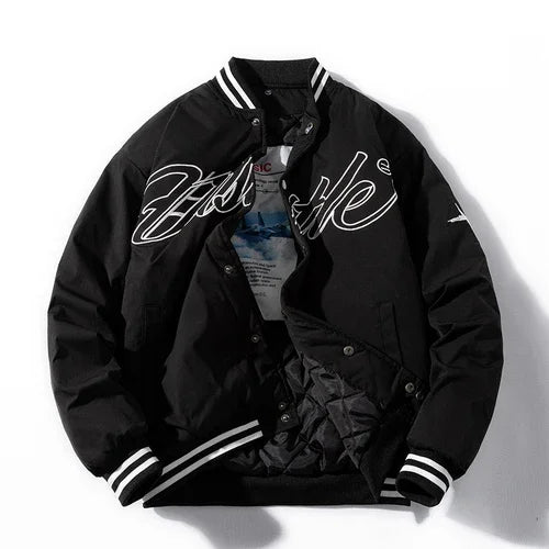 Jaqueta Varsity Premium Unissex Japanese Streetwear