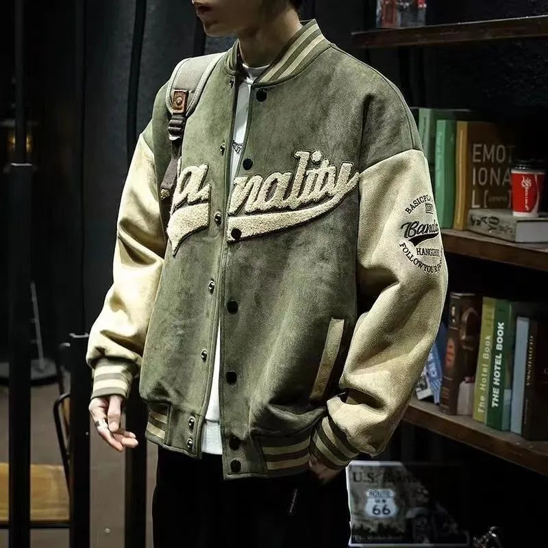 Jaqueta Vintage Premium Masculina Americana Streetwear