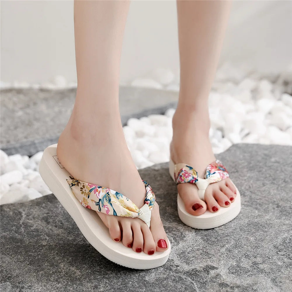 Sandália Feminina Boho Satin Premium