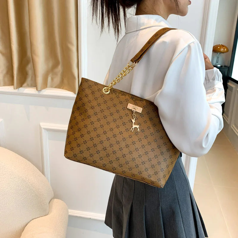 Bolsa Feminina Tote Soft Leather Grande Capacidade Premium Fashion