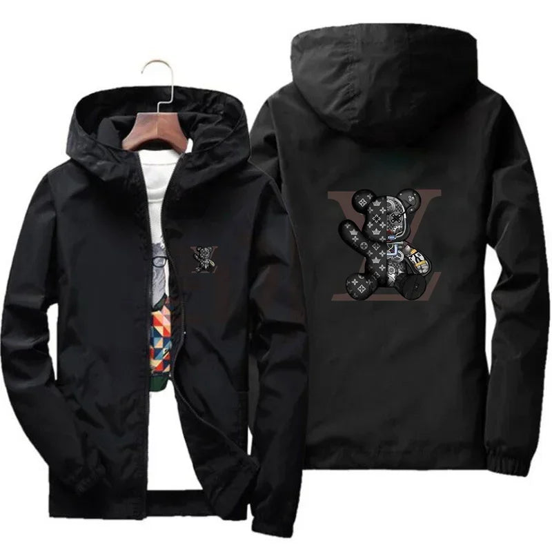 Jaqueta Hoodie Premium Masculina Streetwear Casual