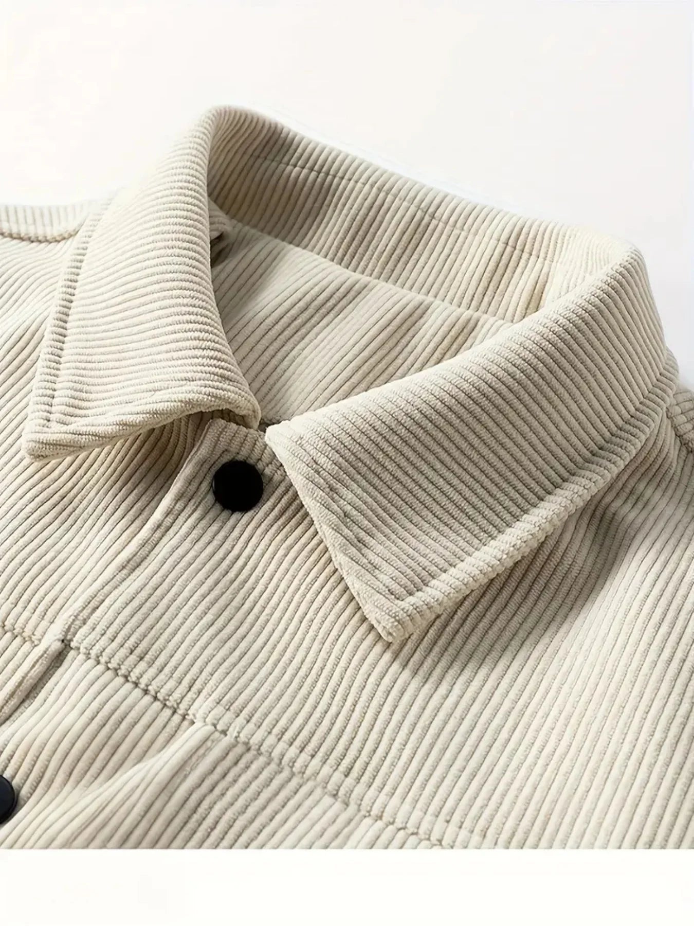 Jaqueta Masculina Cotelê Japonesa Oversized