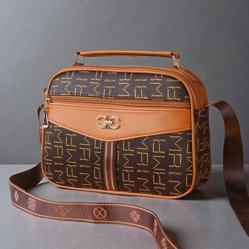 Bolsa Feminina Premium Crossbody Grande Capacidade Casual Elegante