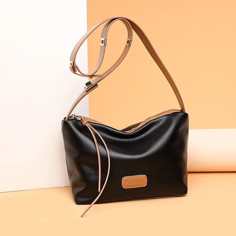 Bolsa Feminina Minimalista Grande Capacidade Shoulder Bag Premium