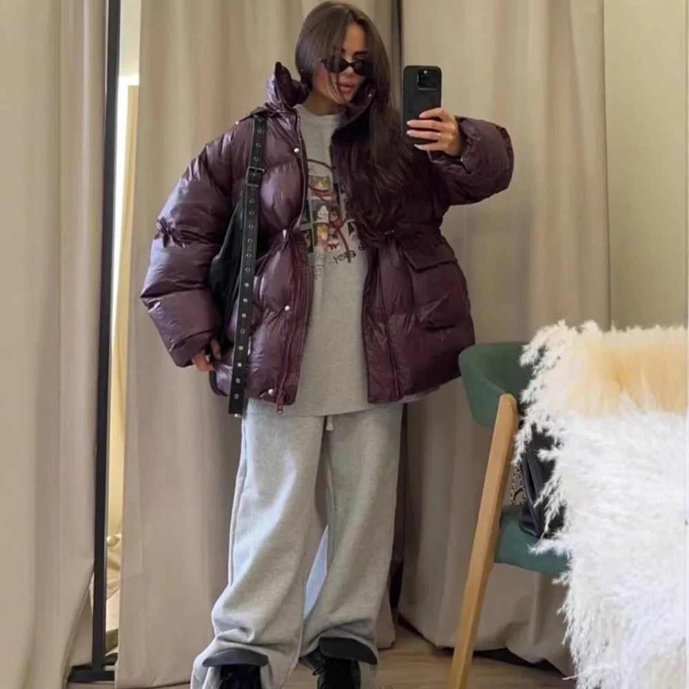 Jaqueta Masculina Oversized com Capuz Premium