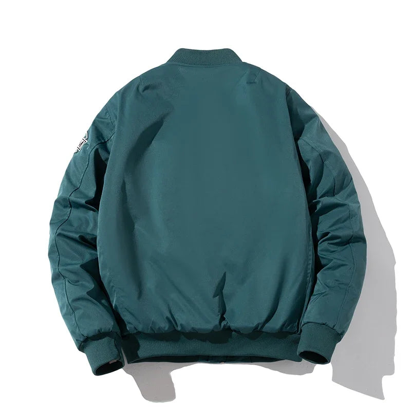 Jaqueta Varsity Premium Masculina Vintage Streetwear