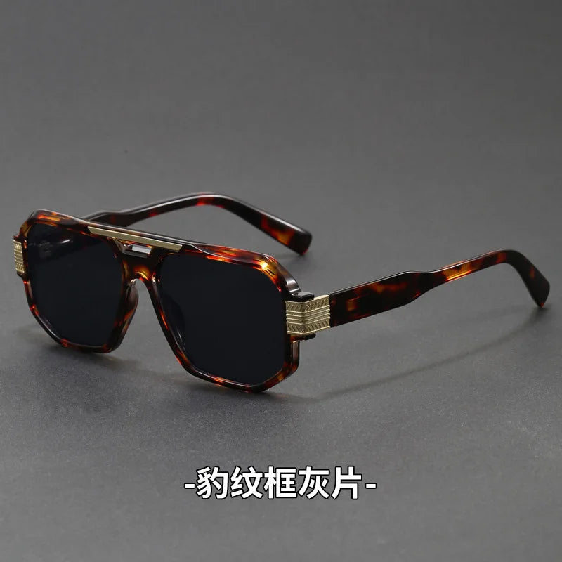 Óculos de Sol Aviador Premium Double Bridge Masculino e Feminino