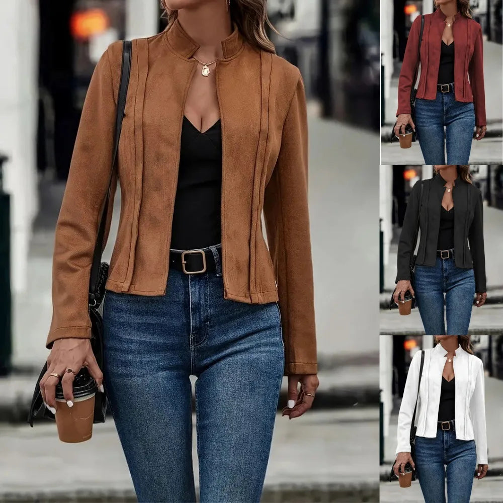 Jaqueta Feminina Elegante Minimalista Premium