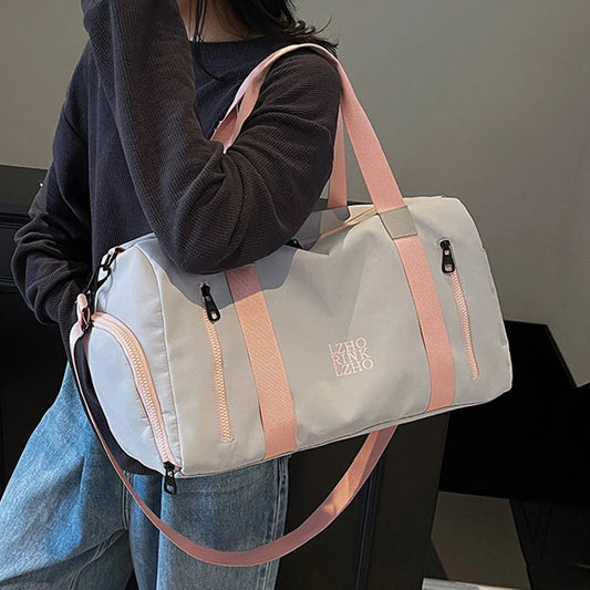 Bolsa de Viagem Grande Capacidade Impermeável Academia Weekend Bag