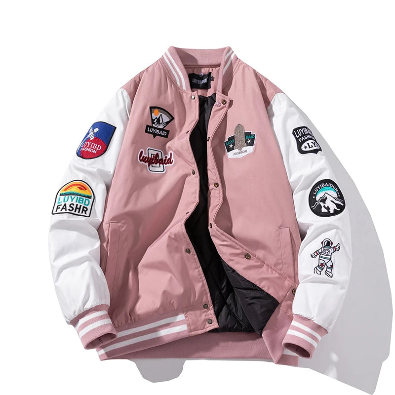 Jaqueta Varsity Premium Unissex College Streetwear