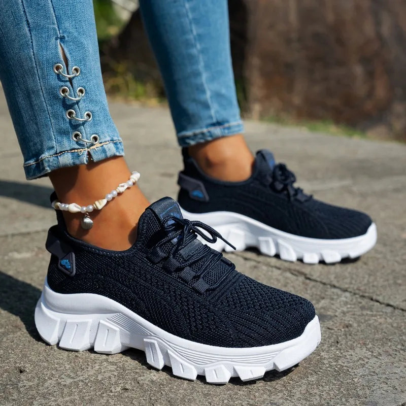 Tênis Feminino Knit Comfort Premium