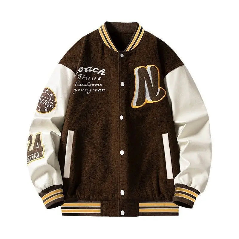 Jaqueta Vintage Premium Masculina Baseball Streetwear