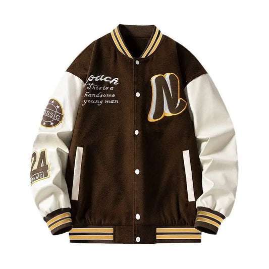 Jaqueta Vintage Premium Masculina Baseball Streetwear