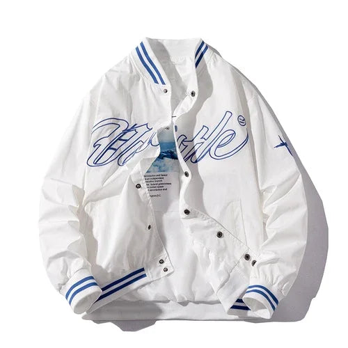Jaqueta Varsity Premium Unissex Japanese Streetwear