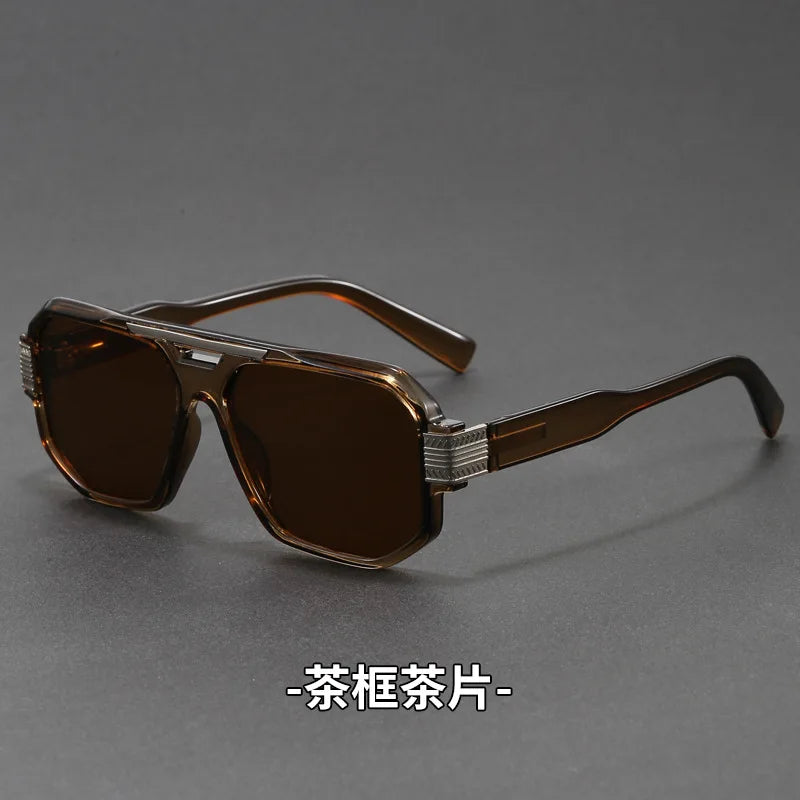 Óculos de Sol Aviador Premium Double Bridge Masculino e Feminino