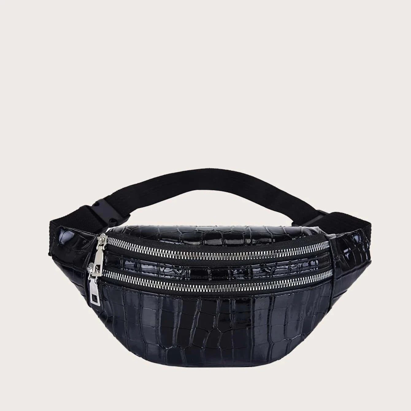 Bolsa Crossbody Crocodile Premium Shoulder Bag Casual Travel