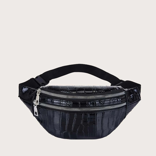 Bolsa Crossbody Crocodile Premium Shoulder Bag Casual Travel