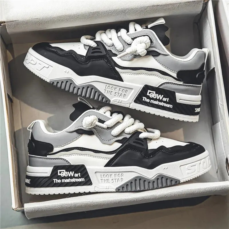 Tênis Casual Masculino Streetwear Premium Confortável Lifestyle