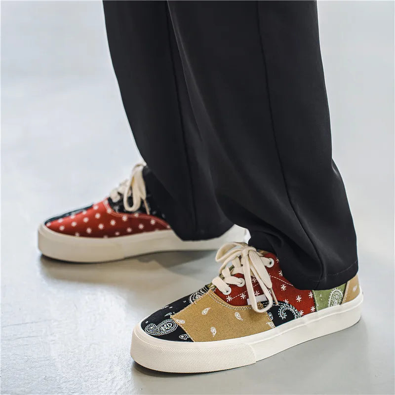 Tênis Masculino Patchwork Street Premium
