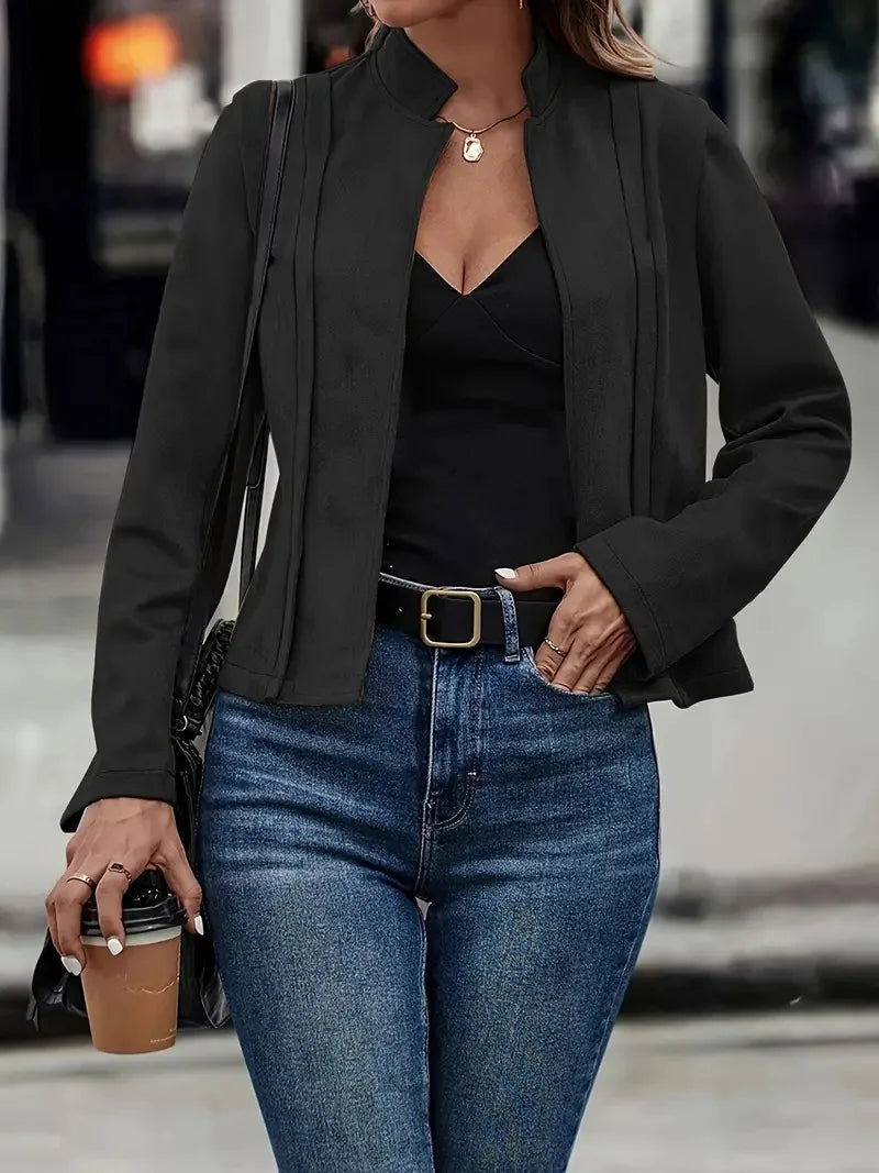 Jaqueta Feminina Elegante Minimalista Premium