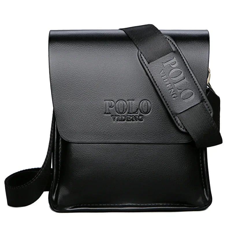 Bolsa Masculina Polo Vertical Crossbody Shoulder Bag Premium