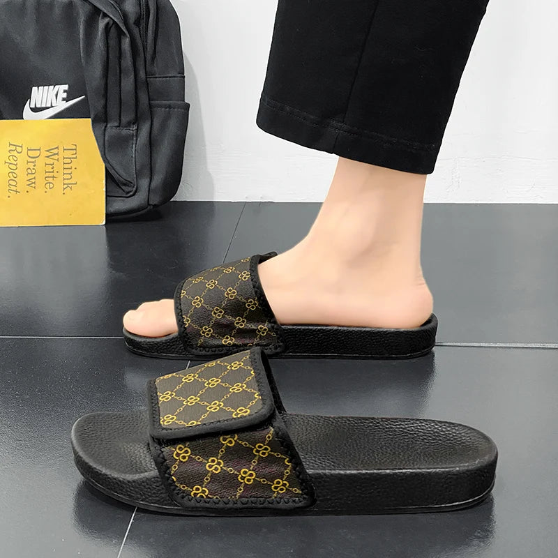 Slide Masculino Leisure Garden Premium