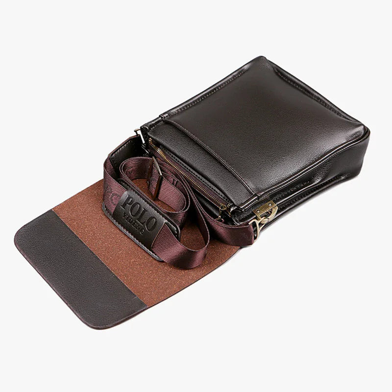 Bolsa Masculina Polo Vertical Crossbody Shoulder Bag Premium