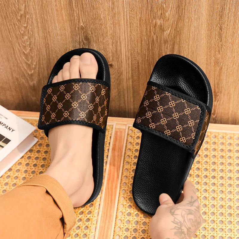 Slide Masculino Leisure Garden Premium