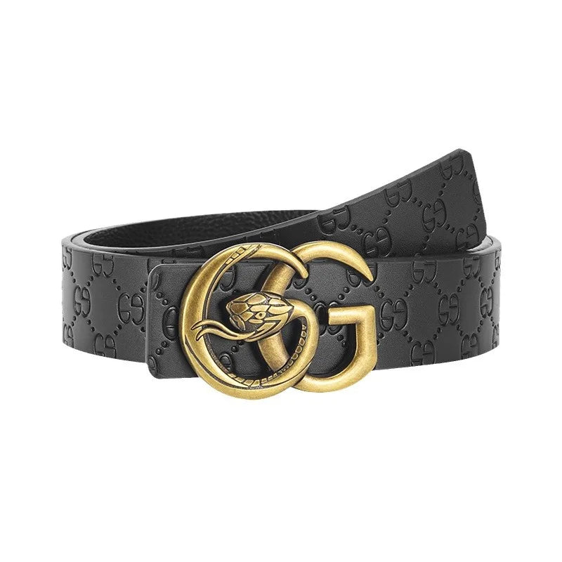 Cinto Masculino Luxury Premium Couro Business Casual