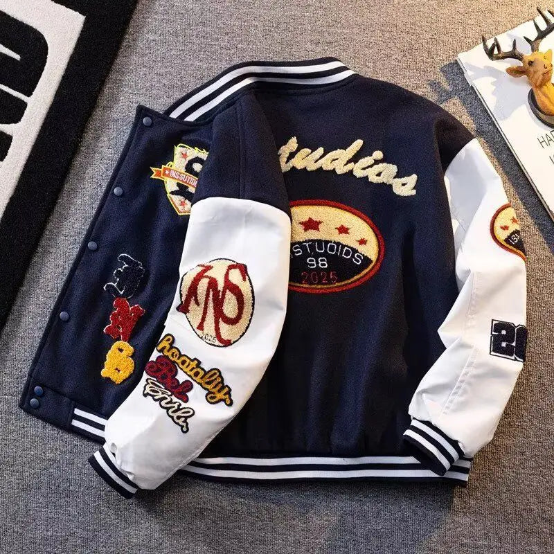 Jaqueta Varsity Premium Masculina Streetwear Inverno