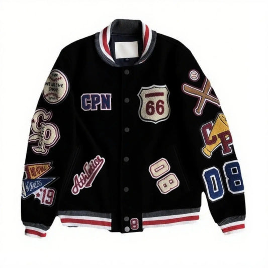 Jaqueta Harajuku Premium Masculina Streetwear Vintage