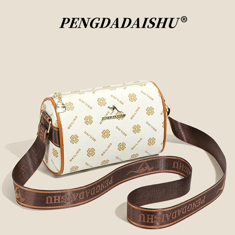 Bolsa Feminina Retrô Grande Capacidade Shoulder Bag Premium