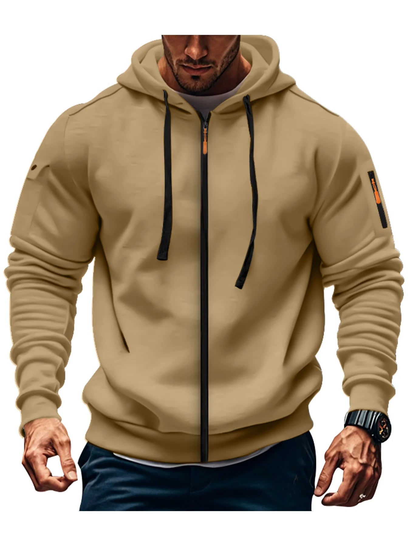 Jaqueta Masculina Hoodie Esportiva Premium