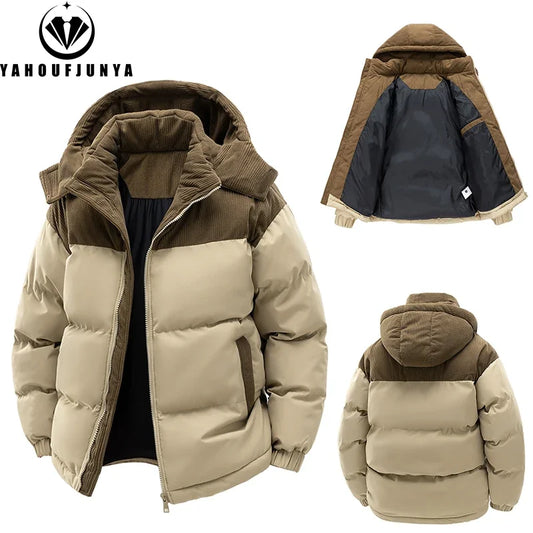 Jaqueta Parka Masculina Outdoor Premium