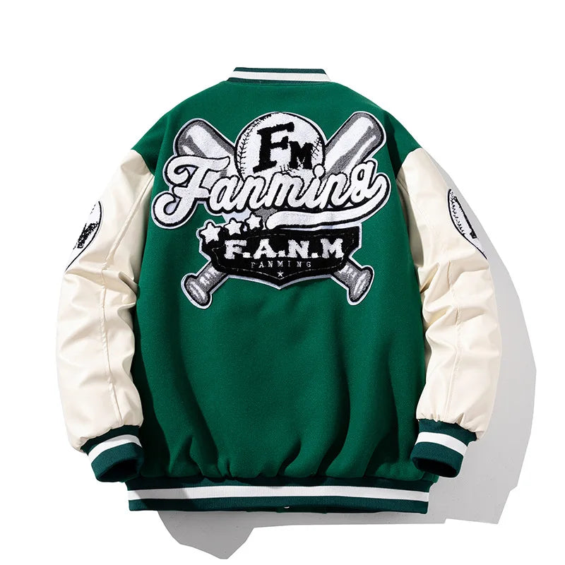 Jaqueta Varsity Legacy Streetwear