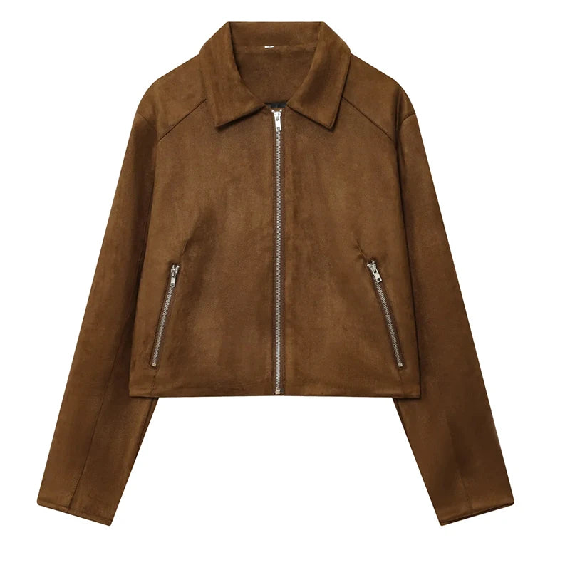 Jaqueta Feminina Bomber Cropped Premium