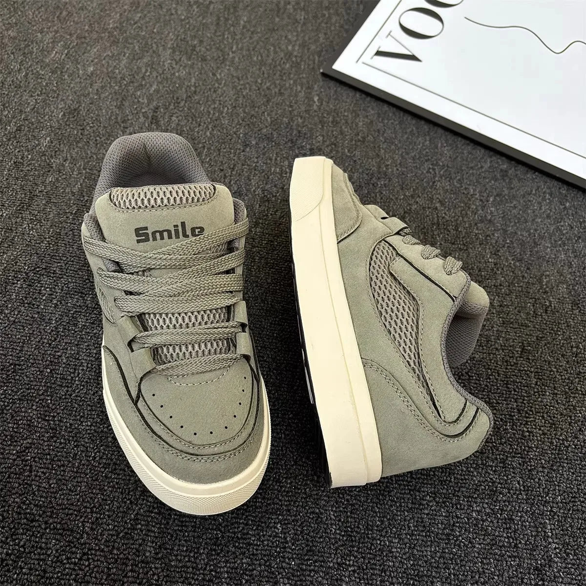 Tênis Masculino Retro Khaki Premium